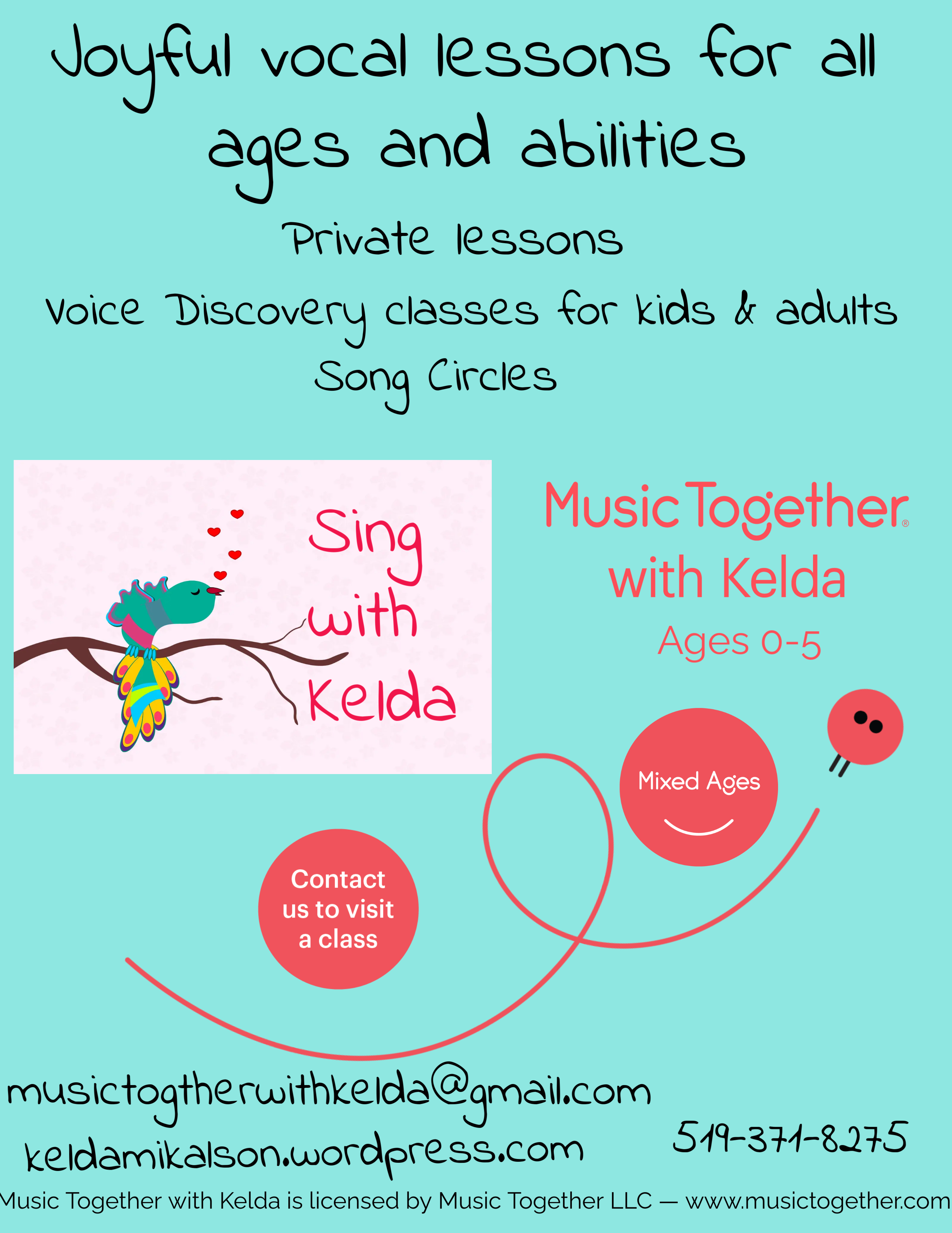 Image for Sing with Kelda / Music Together with Kelda